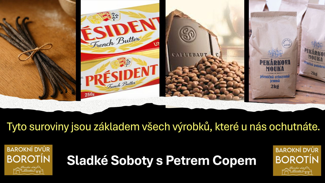 Sladké Soboty s Petrem Copem  (28.2.2026 a 14.3.2026)